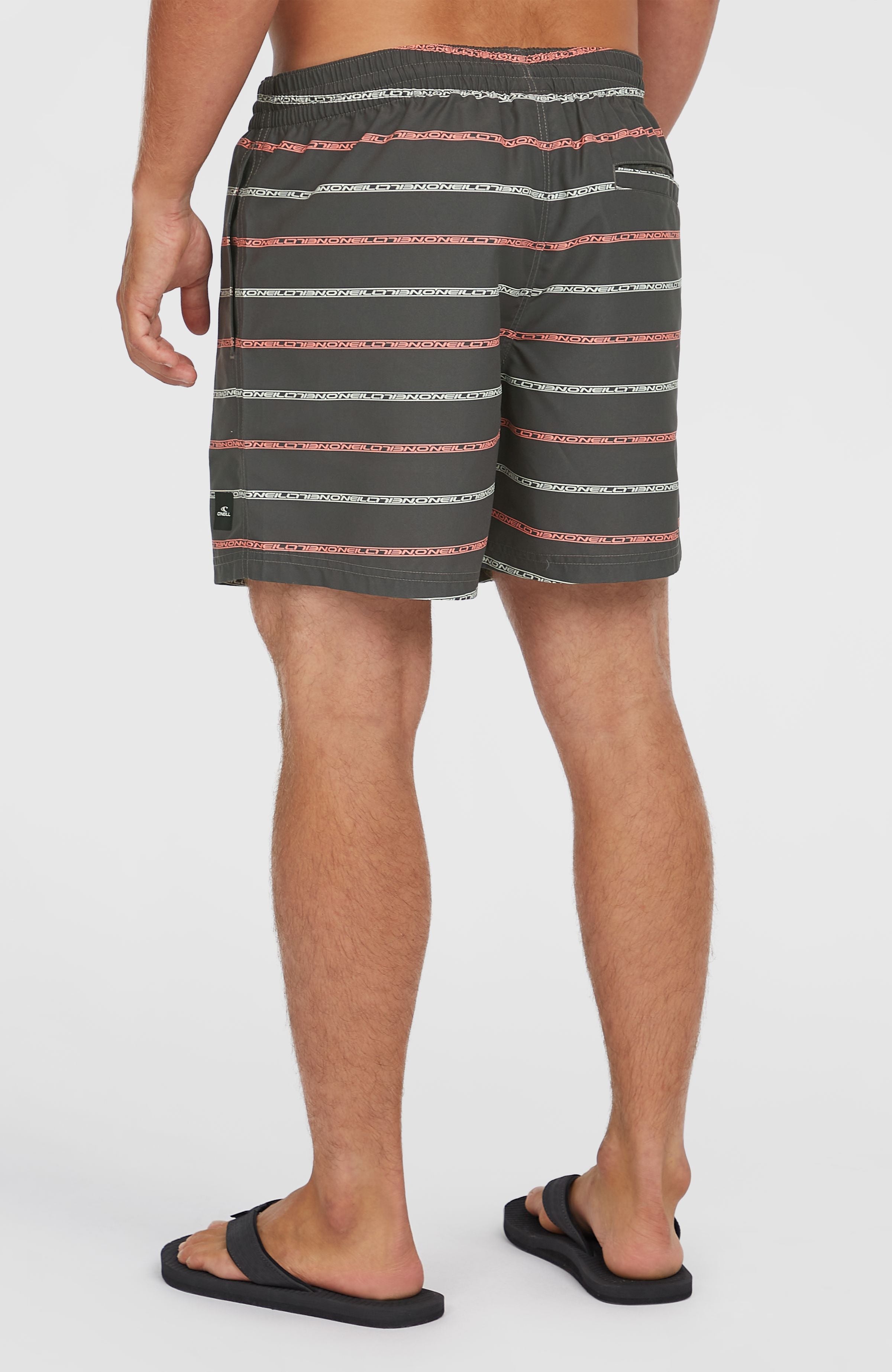 Cali First 15'' Swim Shorts Grey O'Neill Stripe