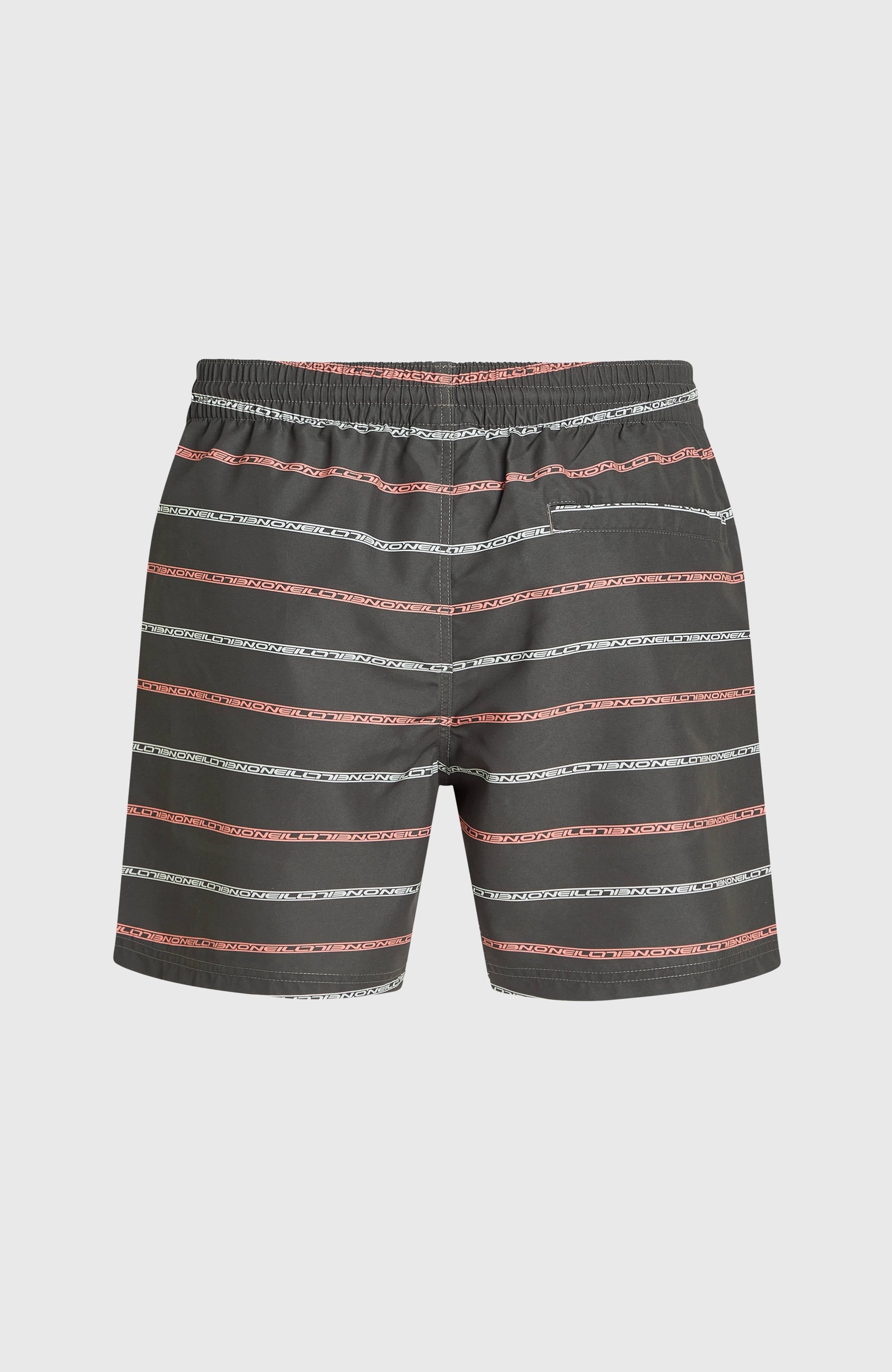 Cali First 15'' Swim Shorts Grey O'Neill Stripe