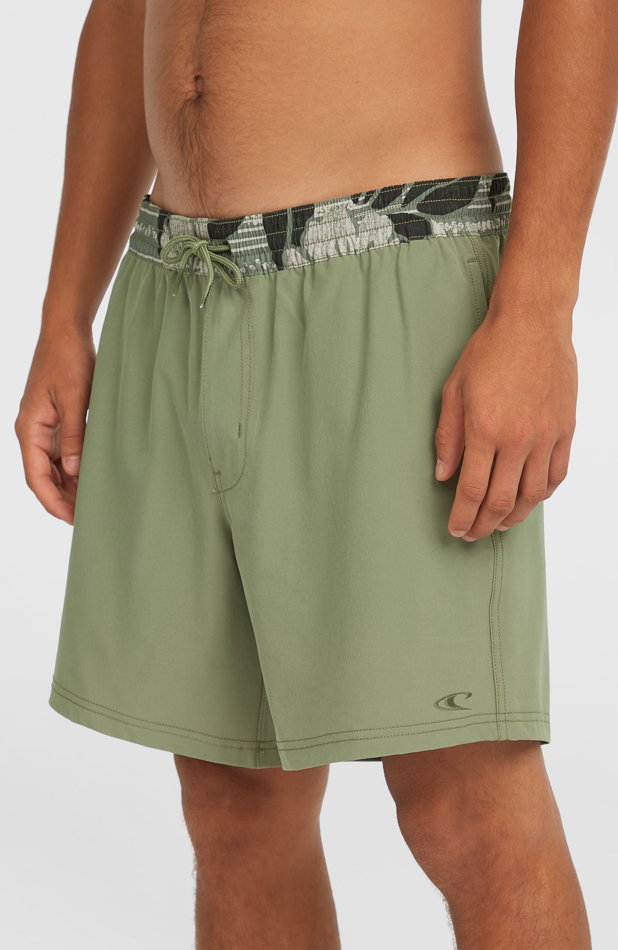 Pocket Print 16'' Swim Shorts Avery Fern