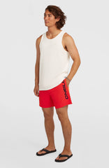 O'Neill Logo 16" Swimshorts High Risk Red
