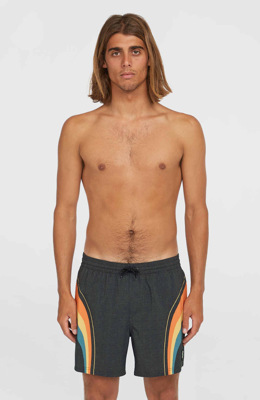 O'Riginals Longboard 15'' Swim Shorts Black Originals Stripe