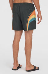 O'Riginals Longboard 15'' Swim Shorts Black Originals Stripe