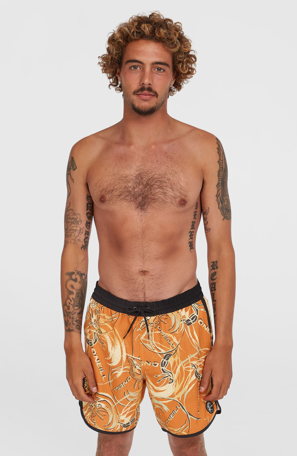 O'Riginals Scallop 16'' Swim Shorts Orange Originals
