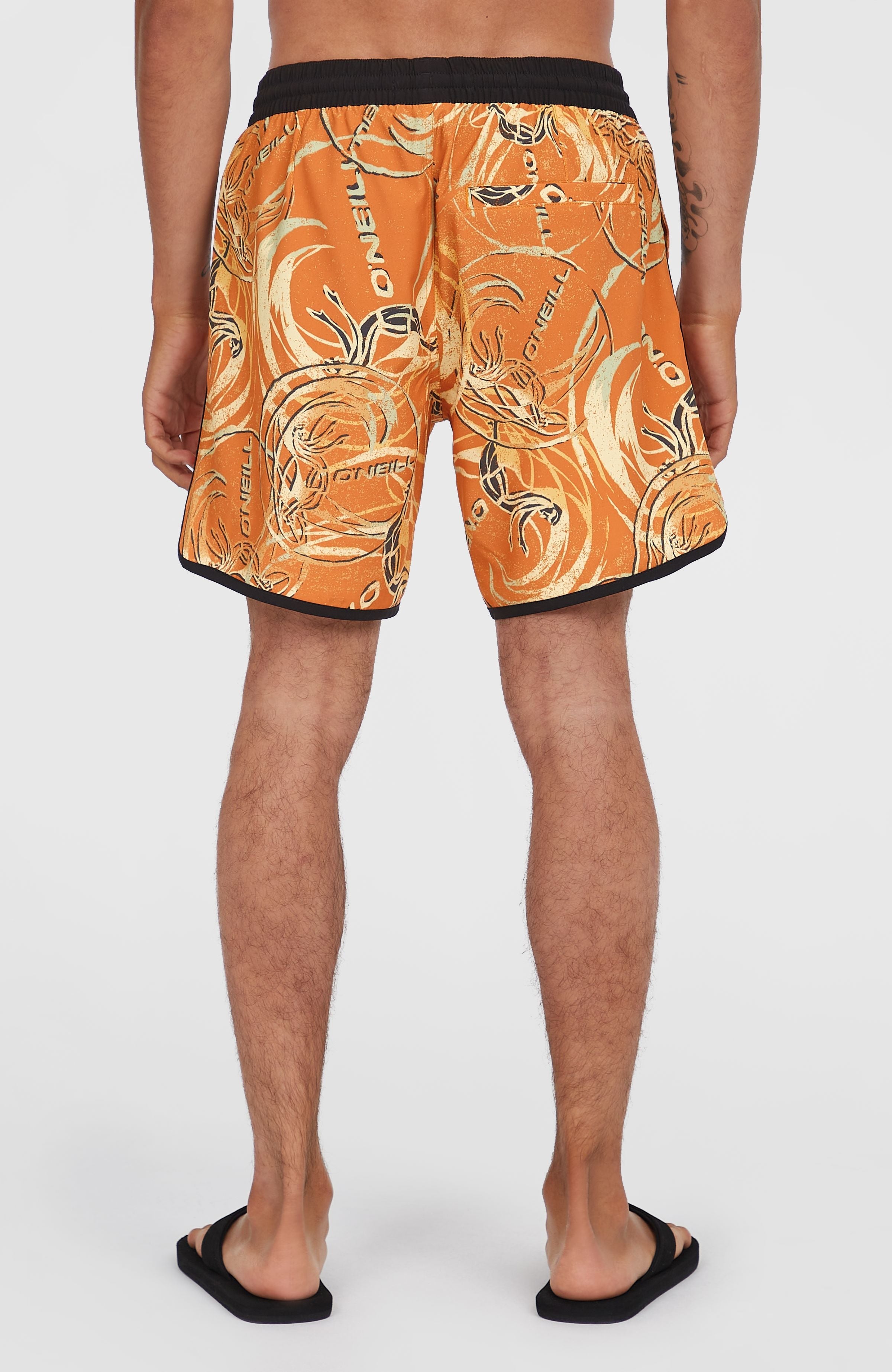 O'Riginals Scallop 16'' Swim Shorts Orange Originals