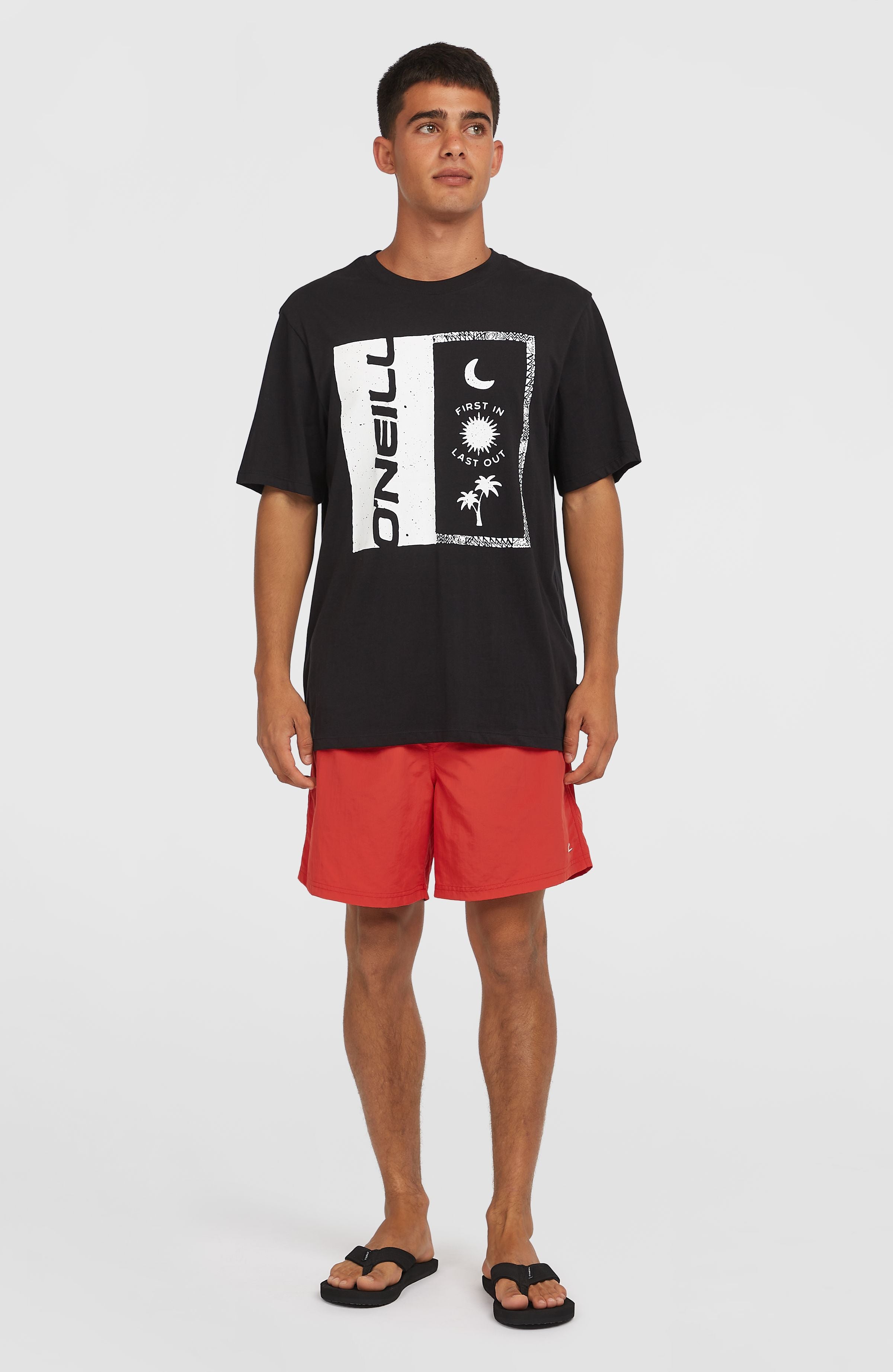 O'Neill Vert 16" Swim Shorts High Risk Red