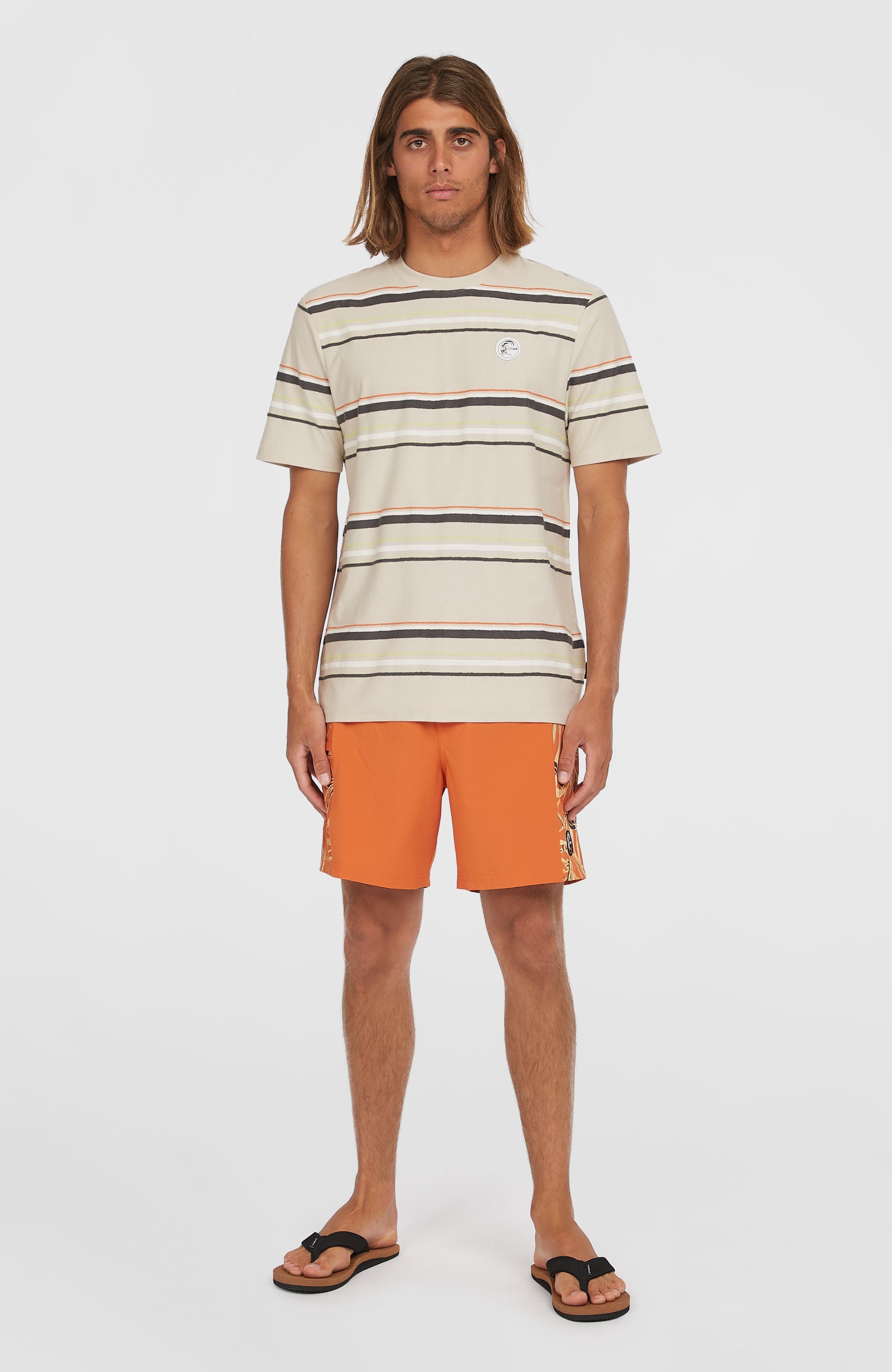 O'Riginals Side Panel 16'' Swim Shorts Orange Originals