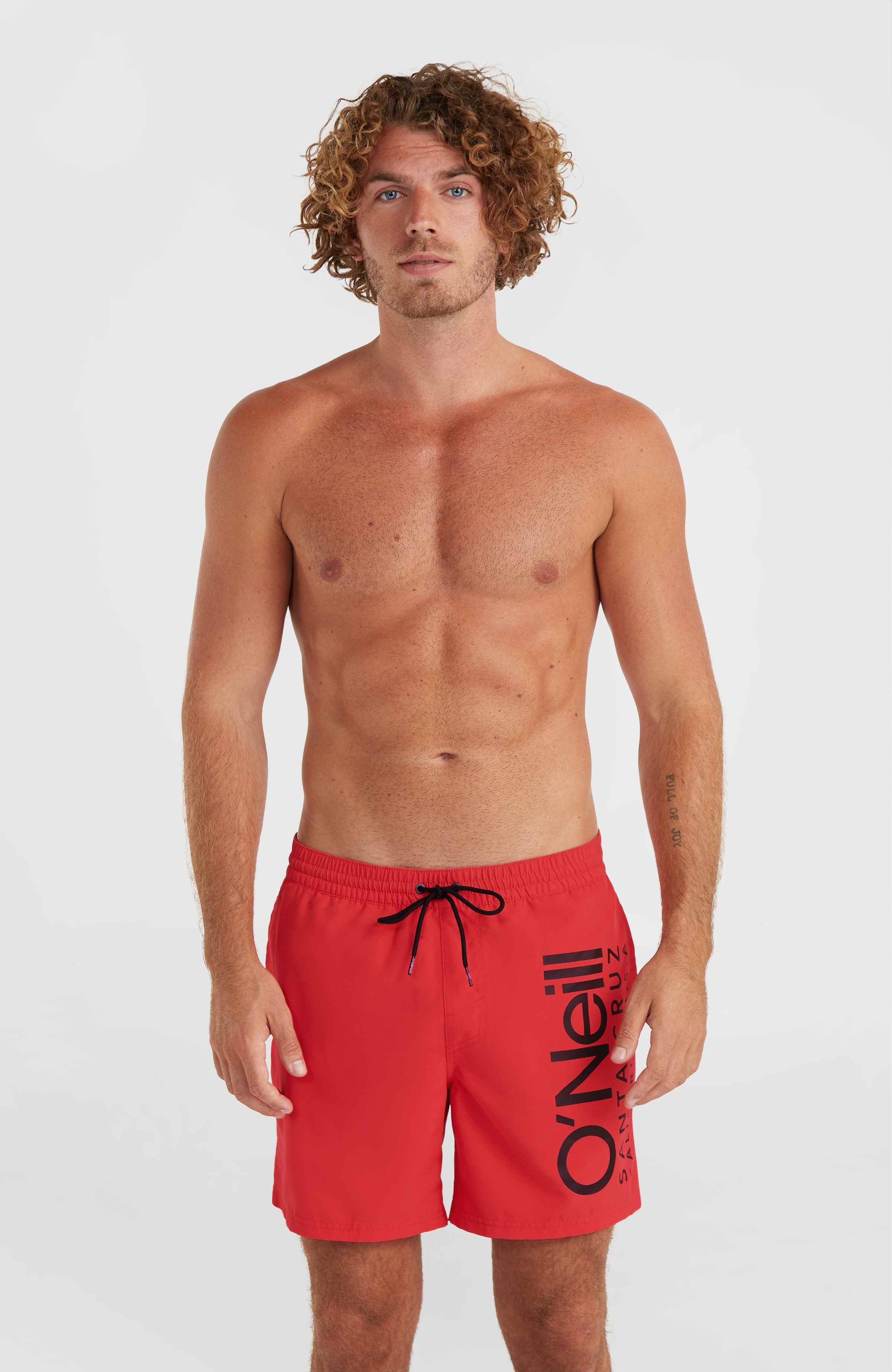 Original Cali 16" Swim Shorts High Risk Red