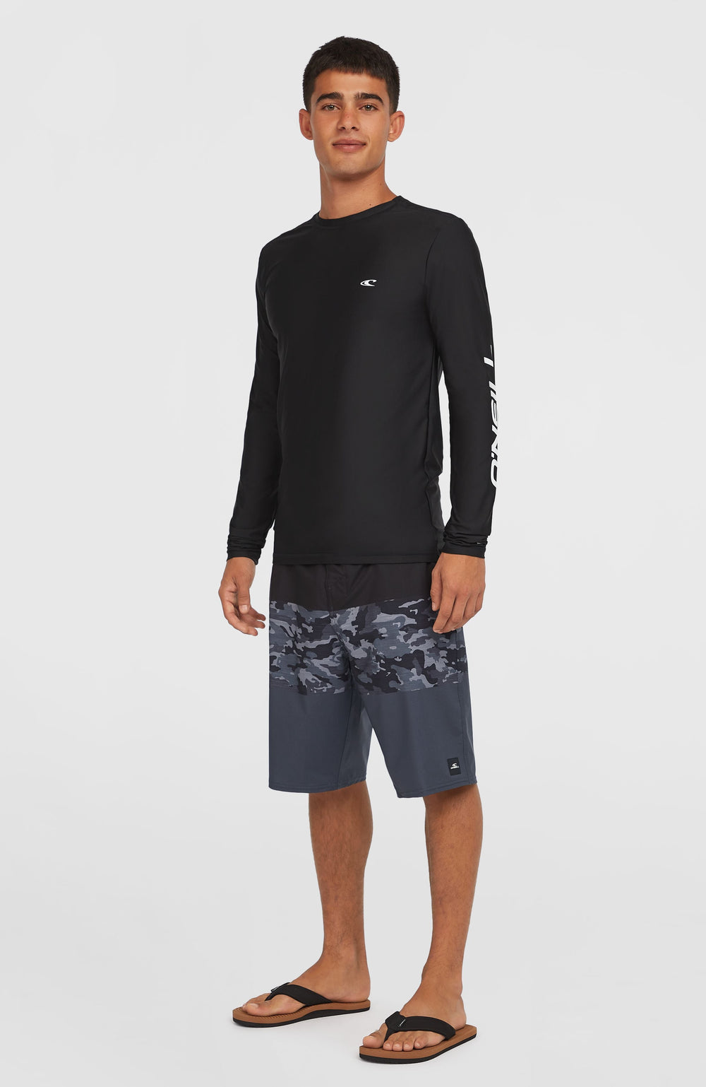 Essentials Long Sleeve Skin Black Out