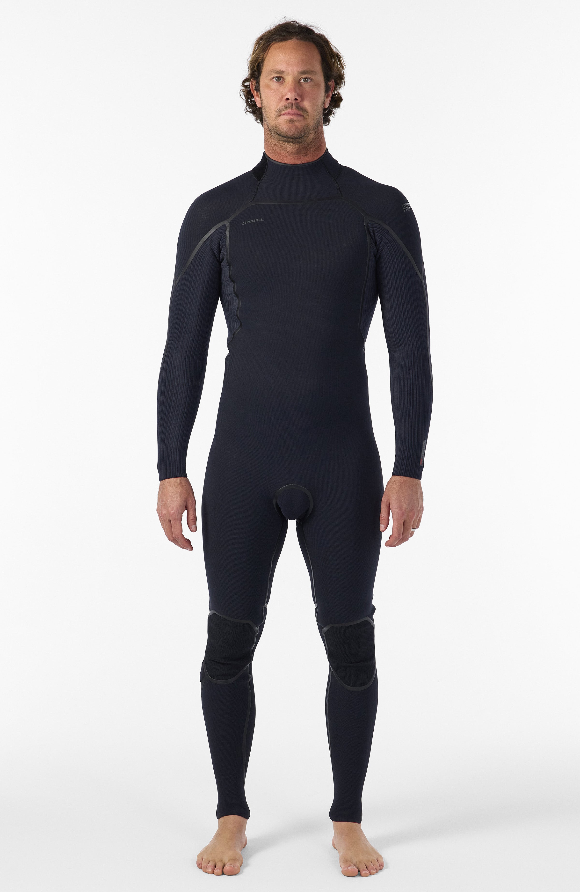 Hyperfreak Fire 5/4mm+ Back Zip Full Wetsuit BLACK/BLACK