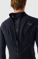 Hyperfreak Fire 5/4mm+ Back Zip Full Wetsuit BLACK/BLACK