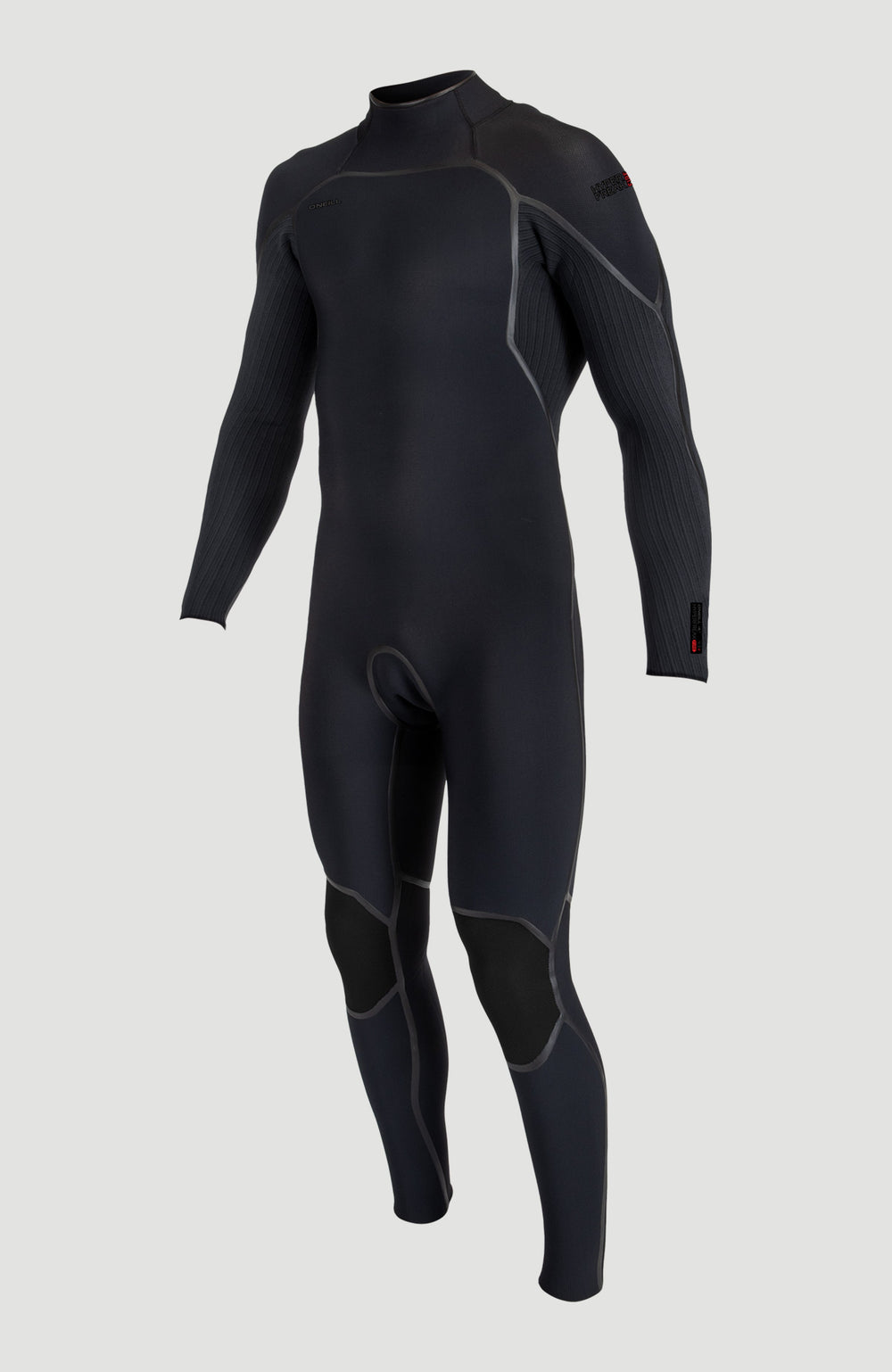 Hyperfreak Fire 5/4mm+ Back Zip Full Wetsuit BLACK/BLACK