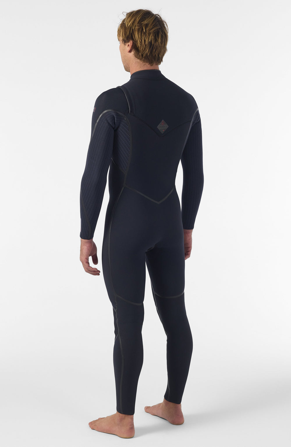 Hyperfreak Fire 5/4mm+ Chest Zip Full Wetsuit BLACK/BLACK