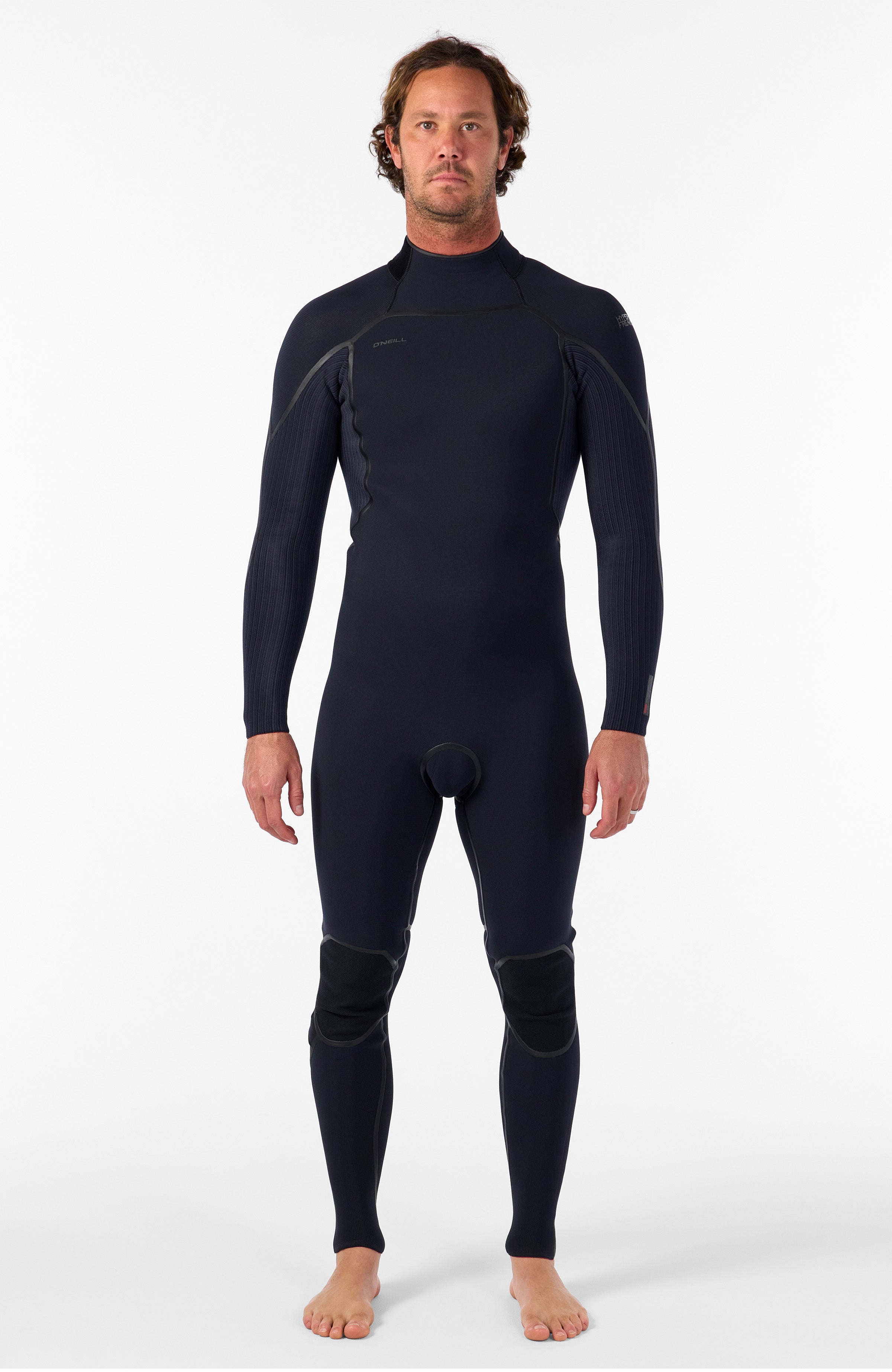 Hyperfreak Fire 4/3mm+ Back Zip Full Wetsuit BLACK/BLACK