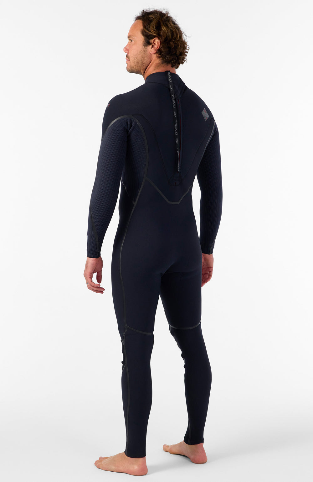 Hyperfreak Fire 4/3mm+ Back Zip Full Wetsuit BLACK/BLACK