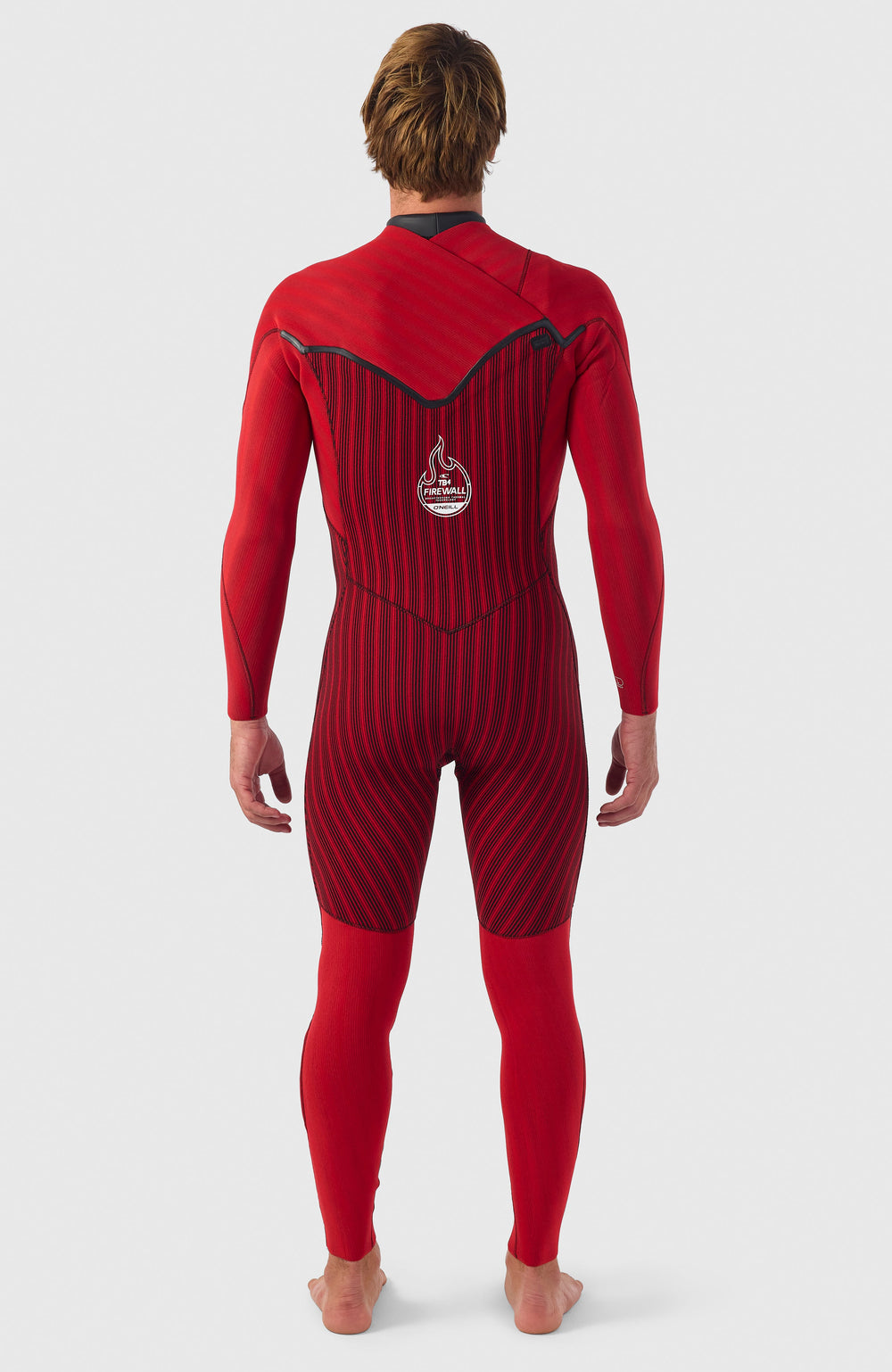 Hyperfreak Fire 3/2mm+ Chest Zip Full Wetsuit BLACK/BLACK