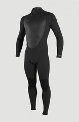 Epic 3/2mm Back Zip Full Wetsuit A05 BLK/BLK/BLK