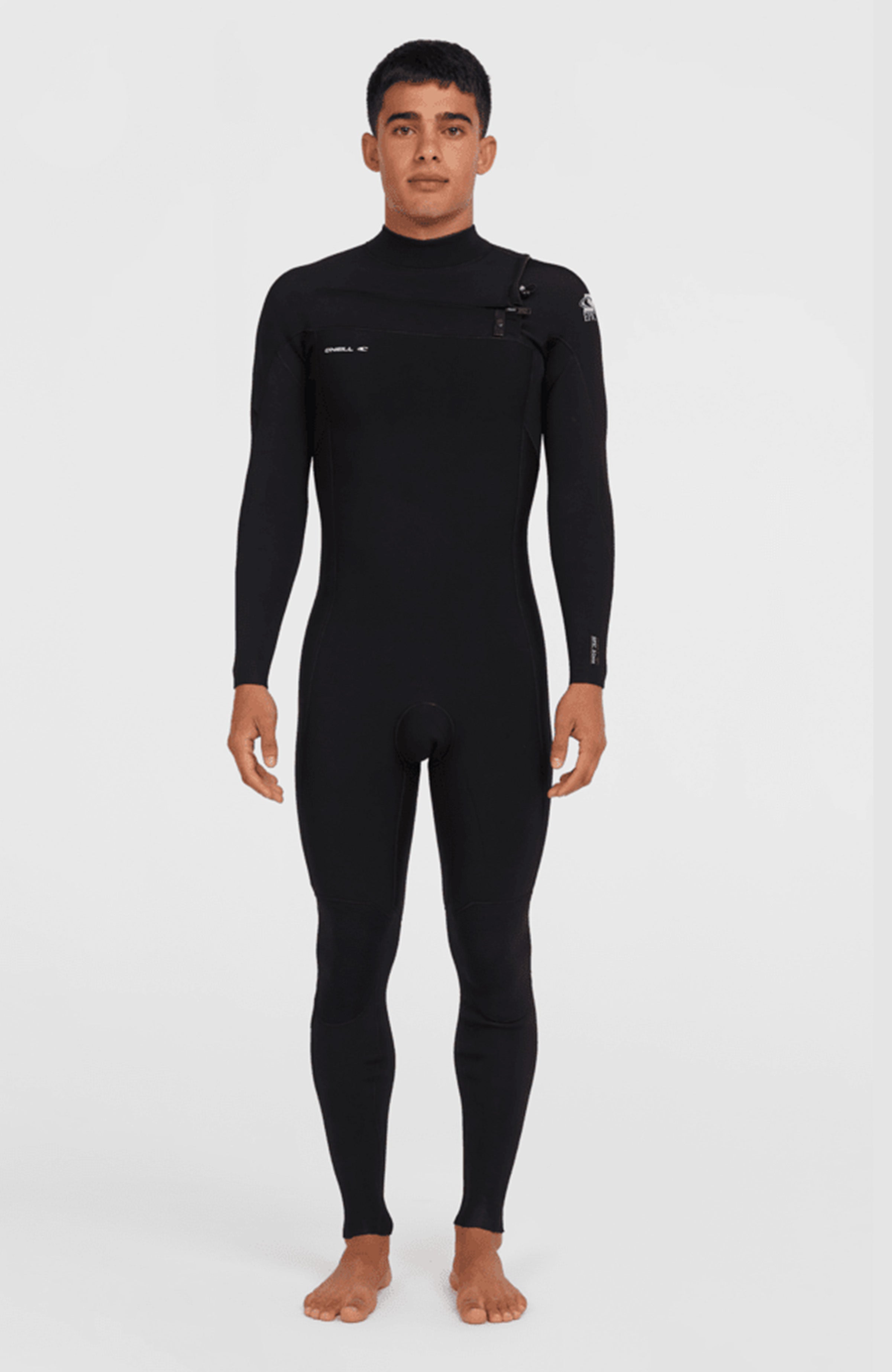 Epic 3/2 Chest Zip Full Wetsuit A05 BLK/BLK/BLK