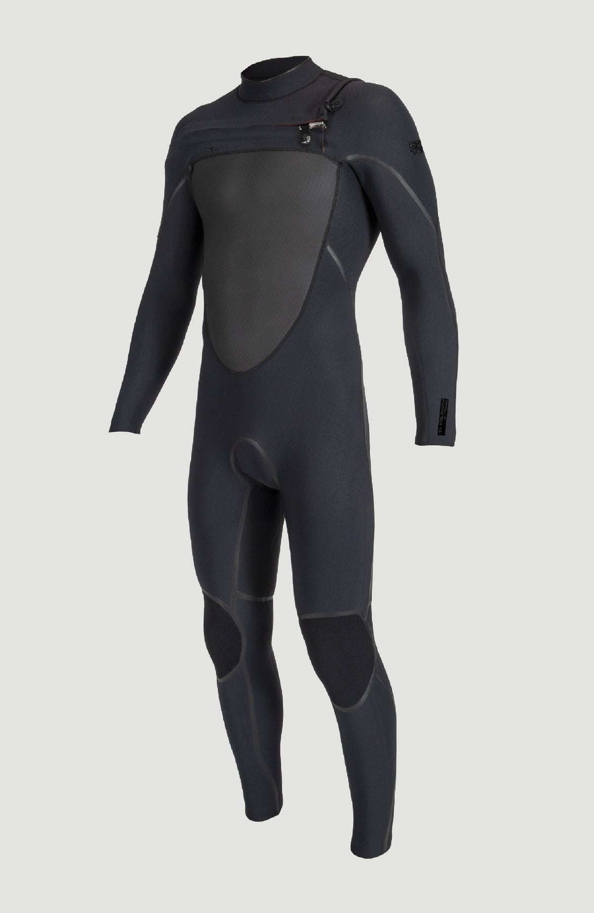 Psycho Tech 5/4mm Chest Zip Full Wetsuit BLACK/BLACK