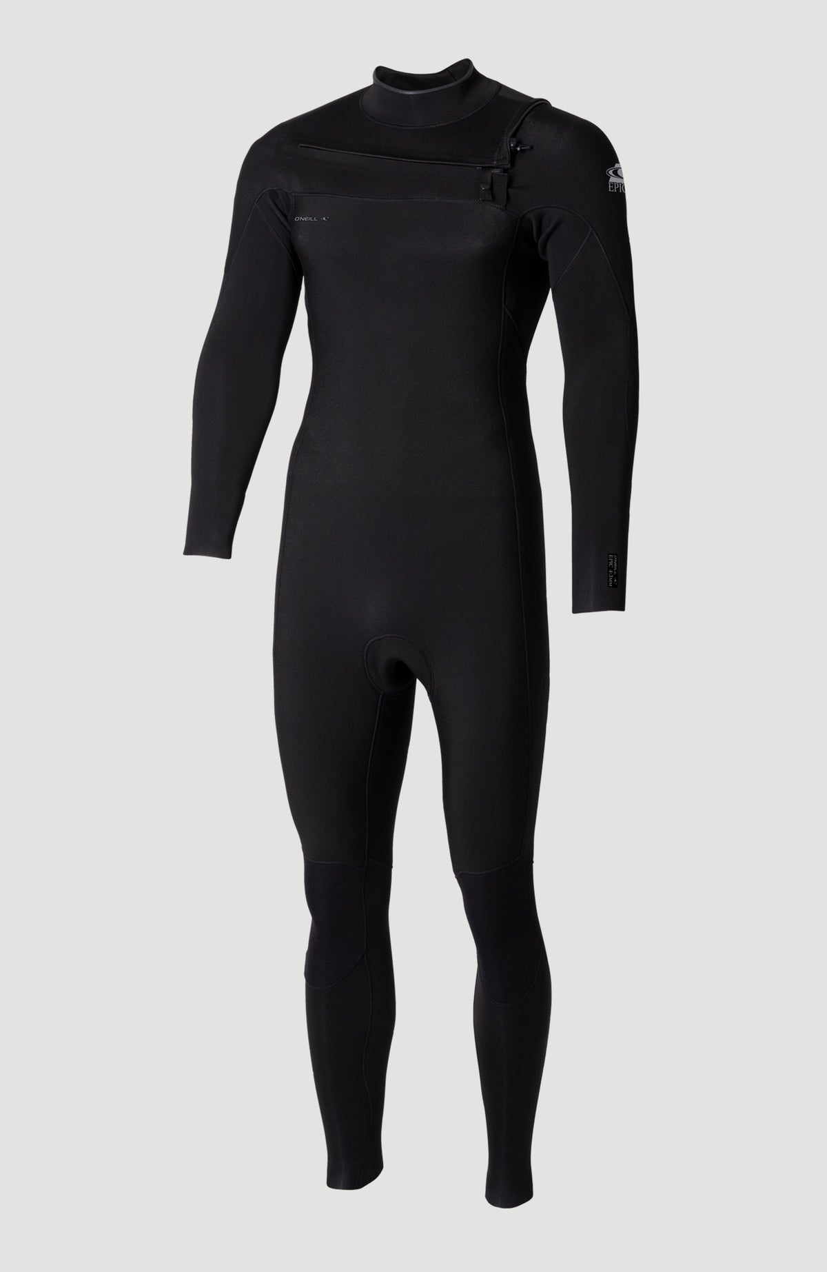 Epic 4/3mm Chest Zip Full Wetsuit A05 BLK/BLK/BLK