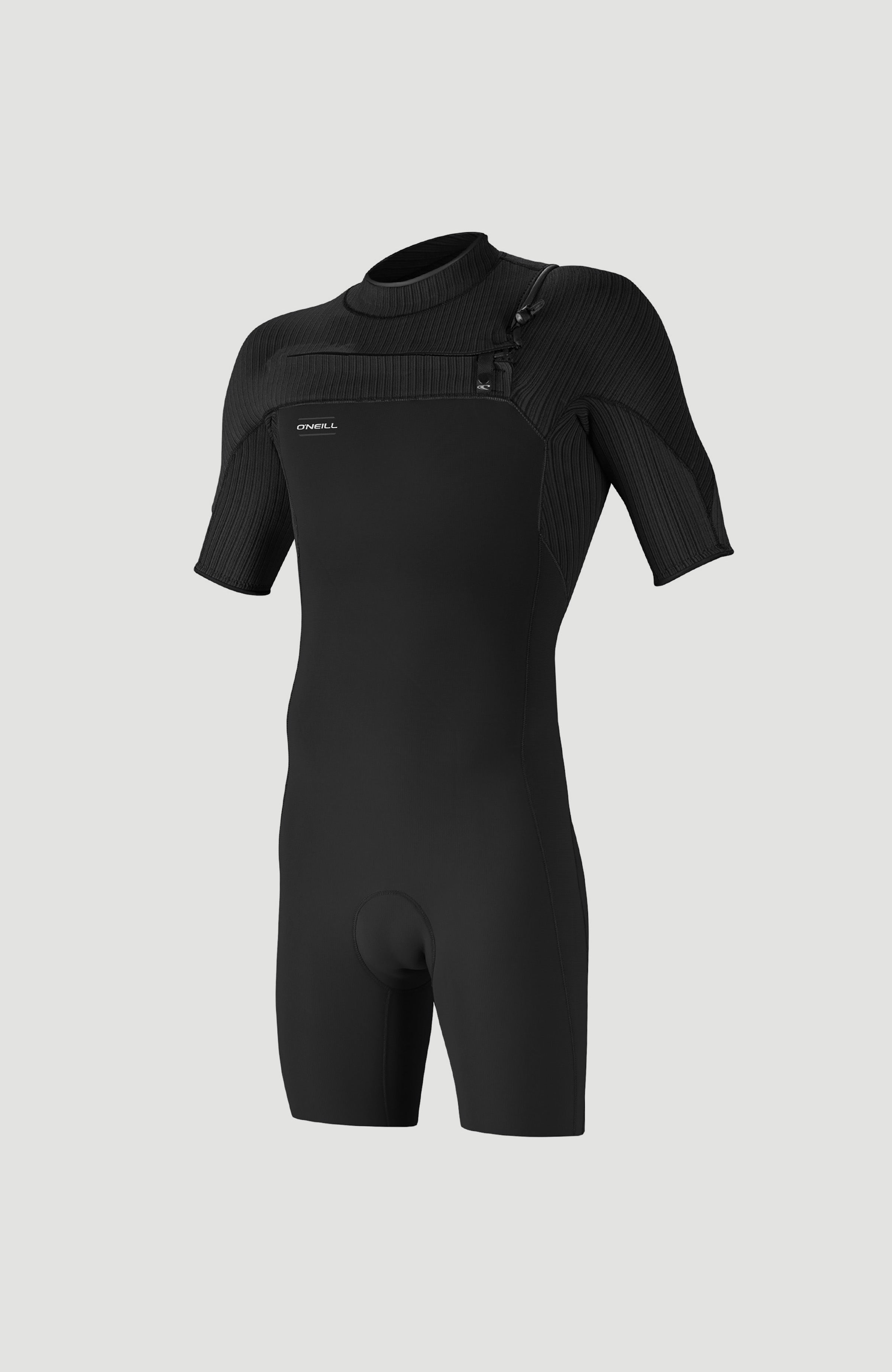 Hyperfreak 2mm Chest Zip Shortsleeve Spring Wetsuit BLACK/BLACK