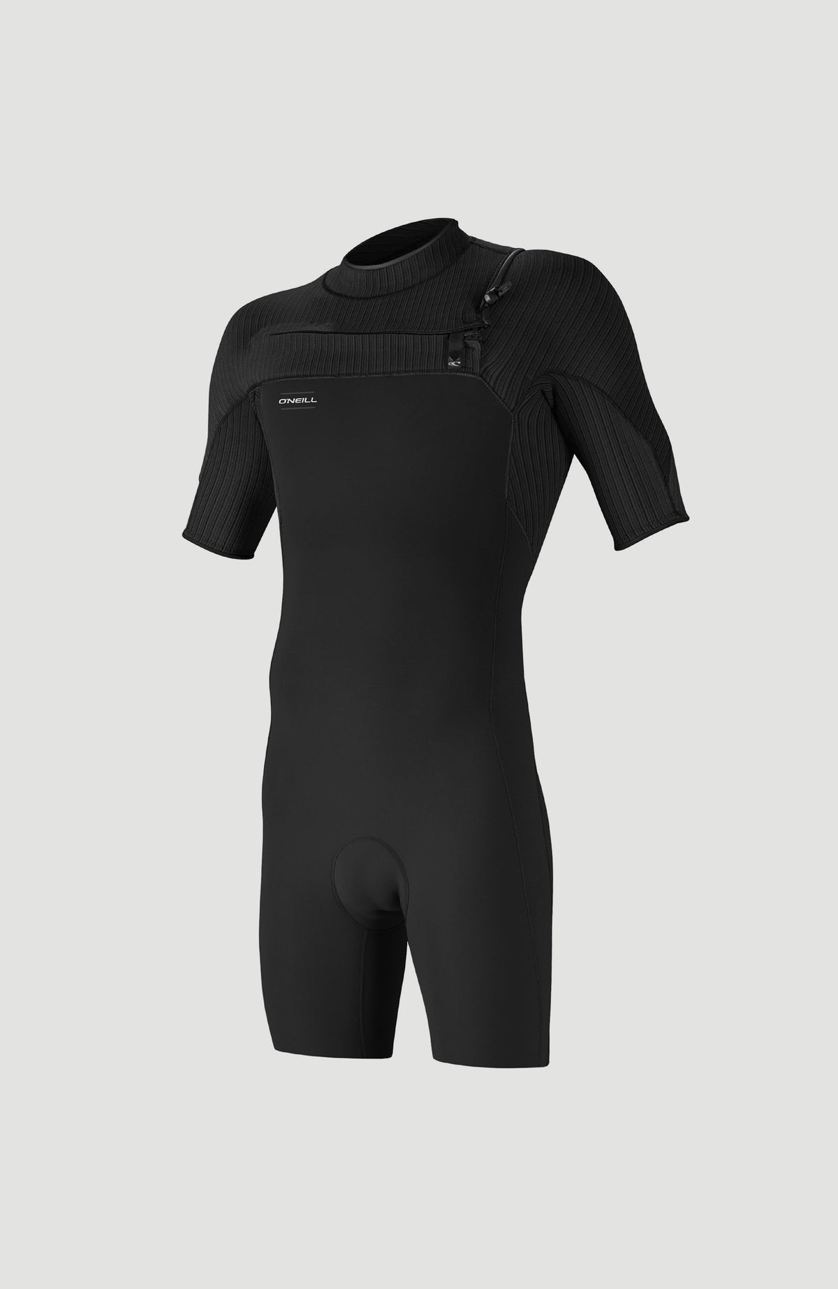 Hyperfreak 2mm Chest Zip Shortsleeve Spring Wetsuit BLACK/BLACK