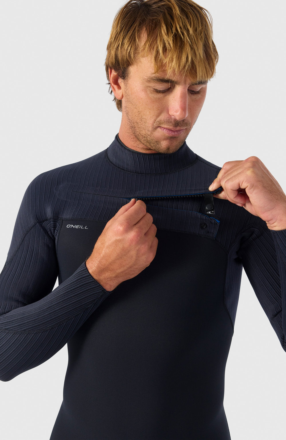 O'Neill Hyperfreak 5/4mm Chest Zip Full Wetsuit – O'Neill BLACK/BLACK