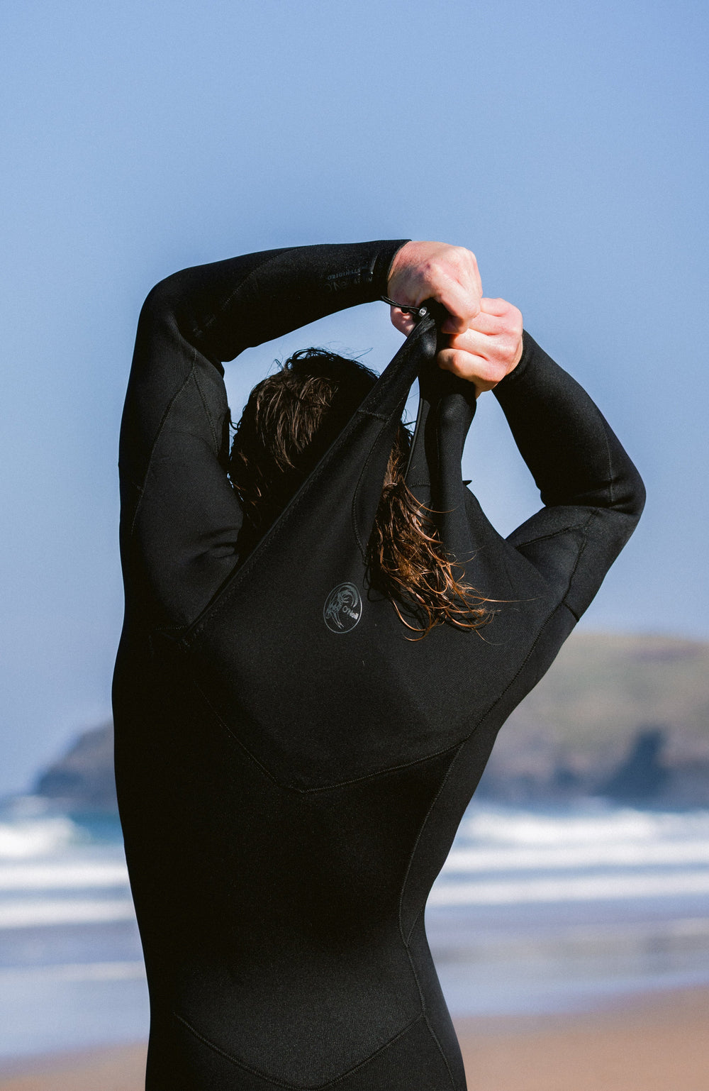 O'Riginals RG8 4/3mm Chest Zip Full Wetsuit Black