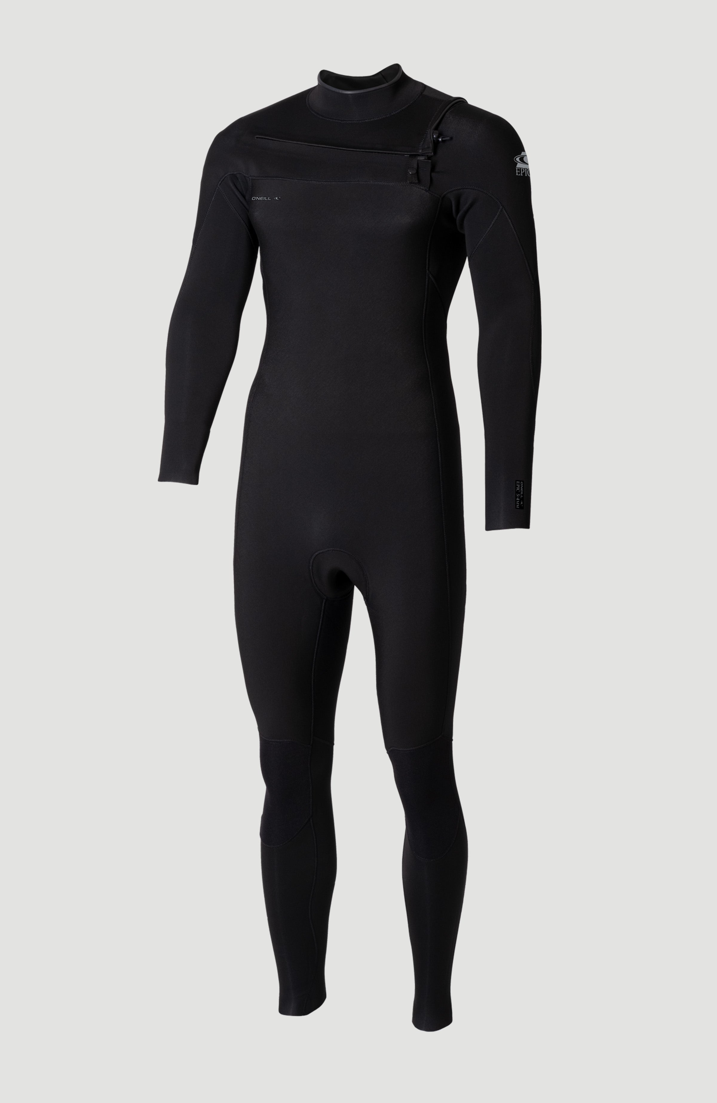 Epic 5/4mm Chest Zip Full Wetsuit A05 BLK/BLK/BLK