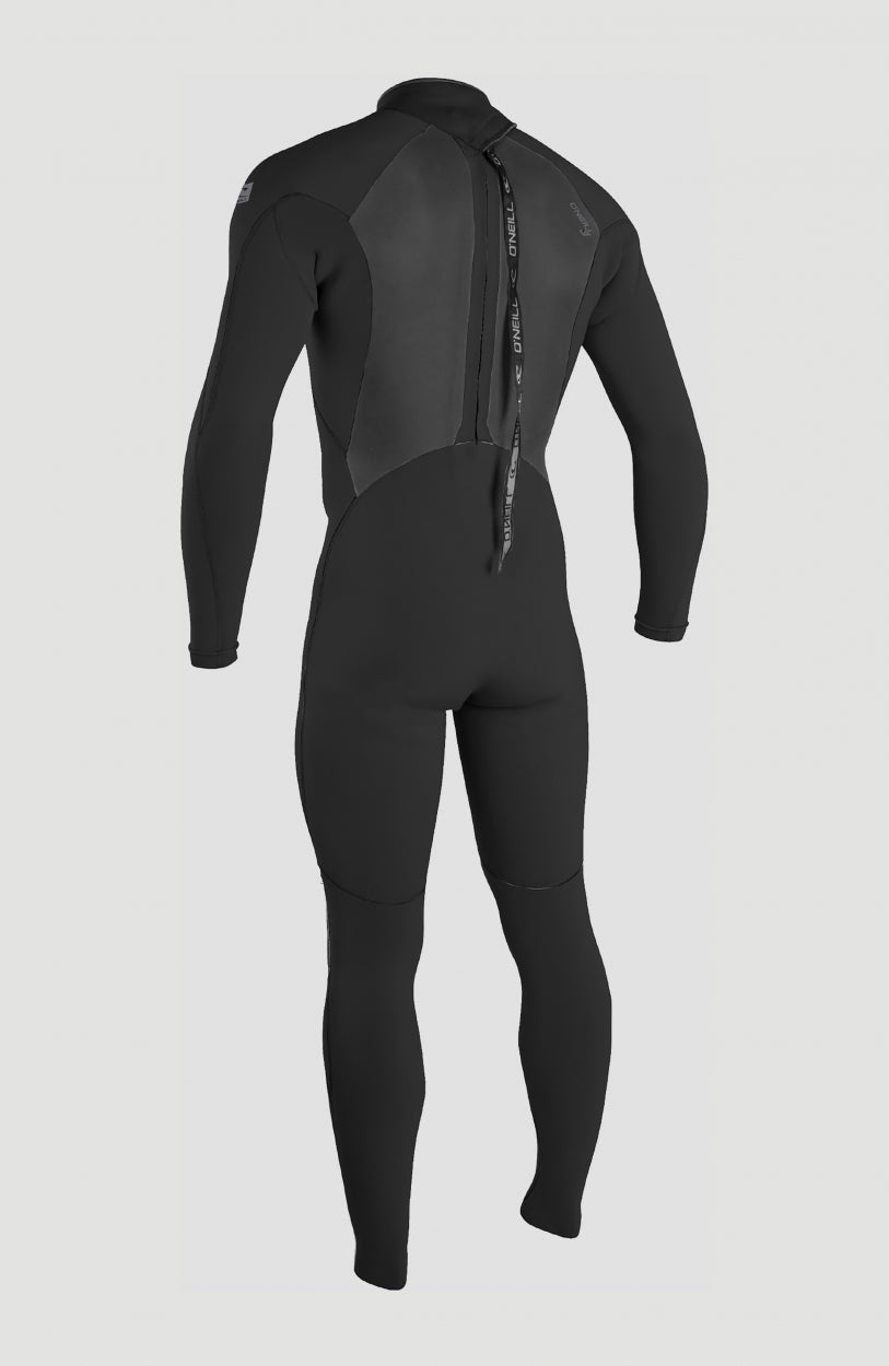 O'Neill Epic 4/3mm Back Zip Full Wetsuit – O'Neill A05 BLK/BLK/BLK