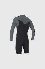 O'Neill Men Hammer 2mm Chest Zip Long Sleeve Spring Wetsuit Men – O'Neill TEMPEREDSTEEL/SMOKE/SMOKE