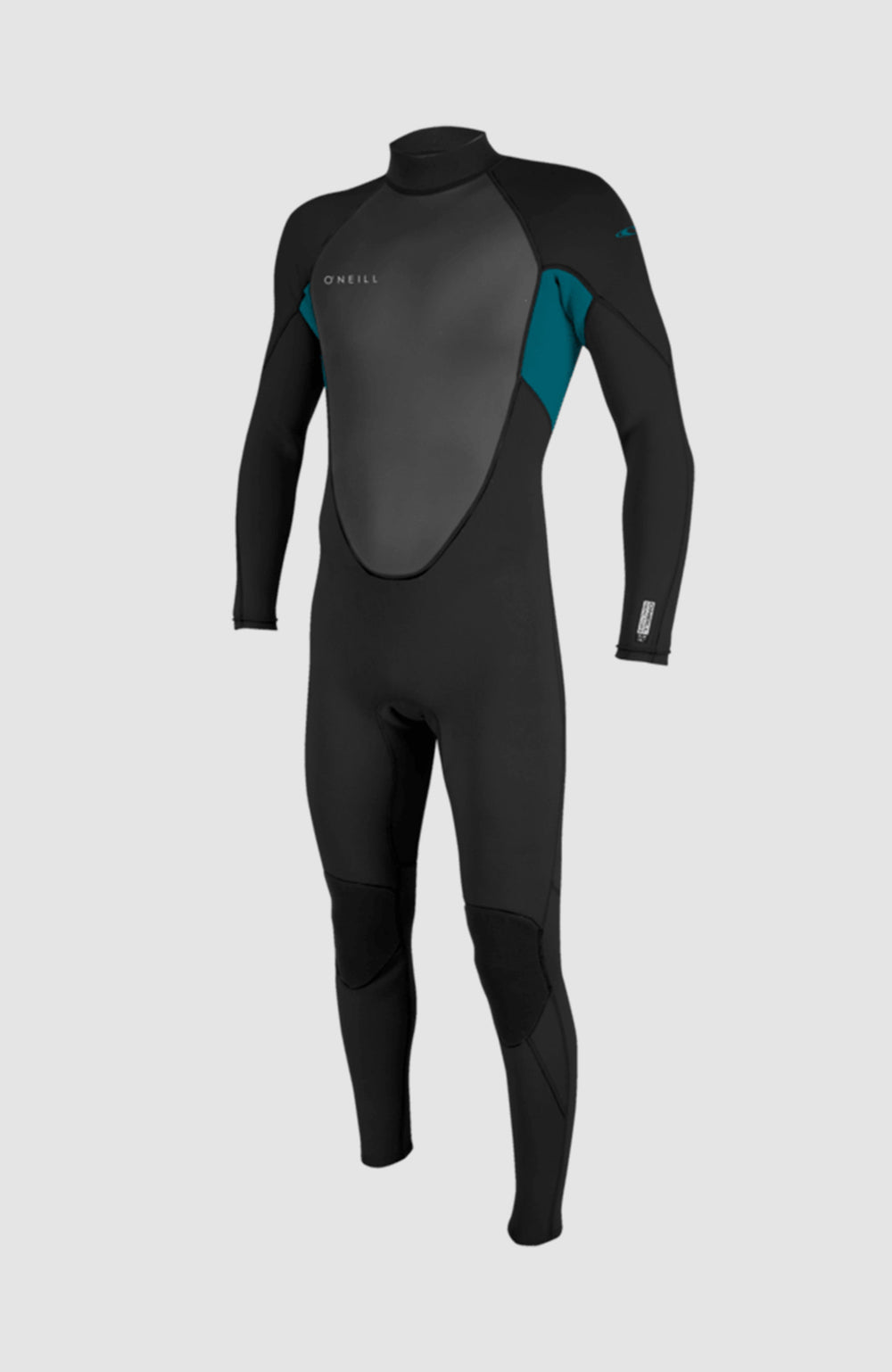 Reactor-2 3/2mm Back Zip Full Wetsuit BLACK/TIDE POOL