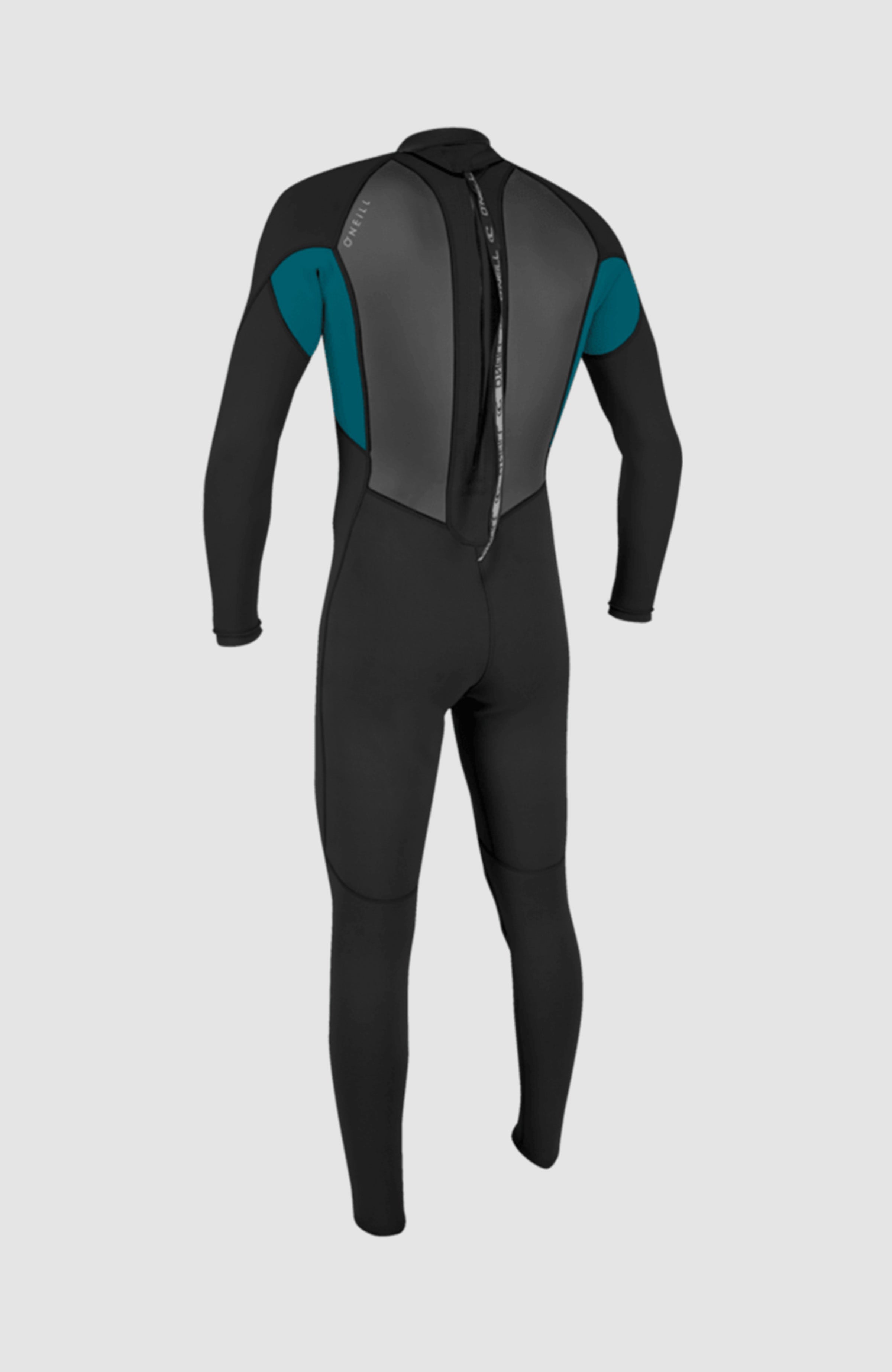 Reactor-2 3/2mm Back Zip Full Wetsuit BLACK/TIDE POOL