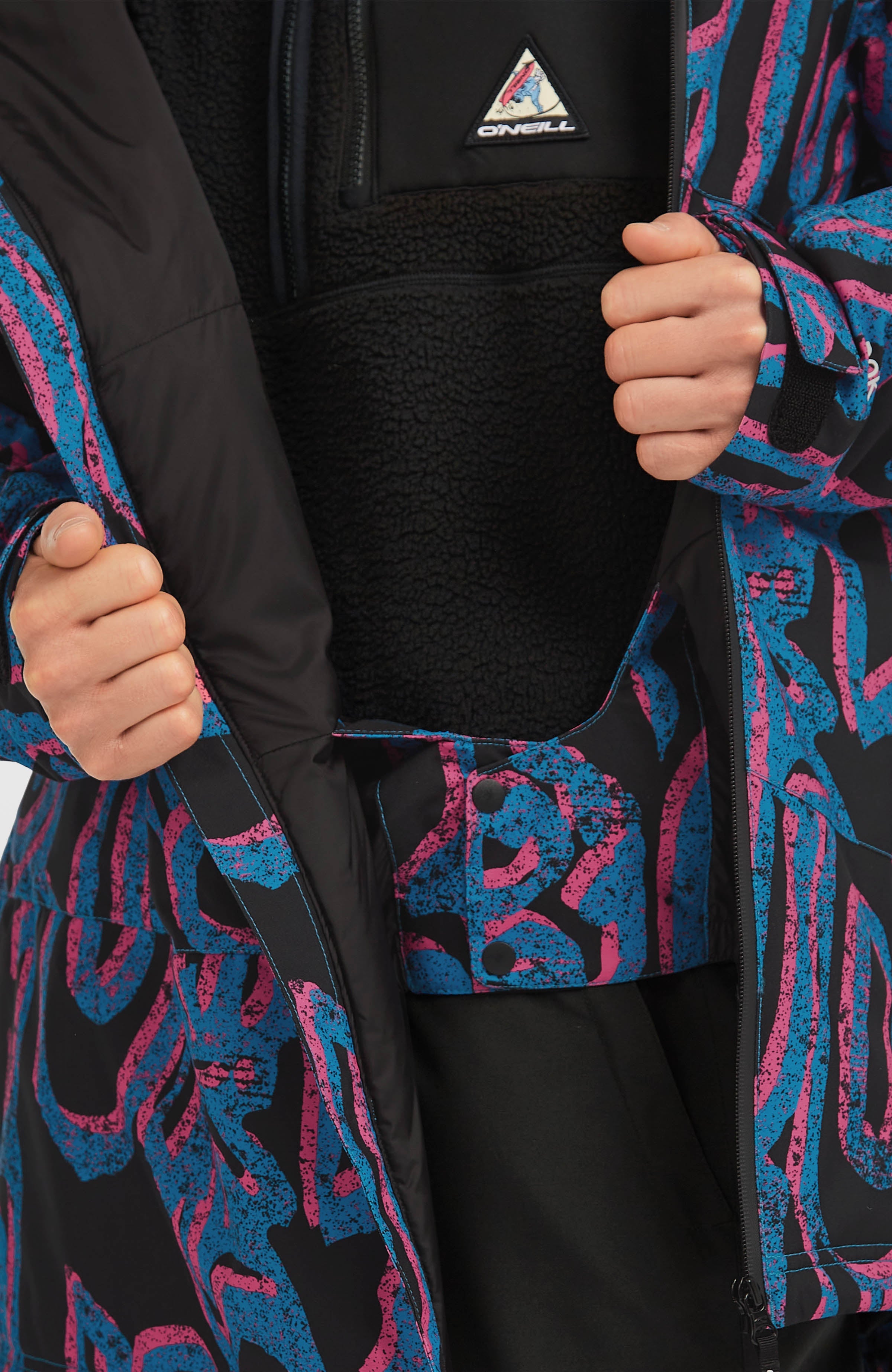 FWC'Play Asymmetric Snow Jacket Pink Legacy