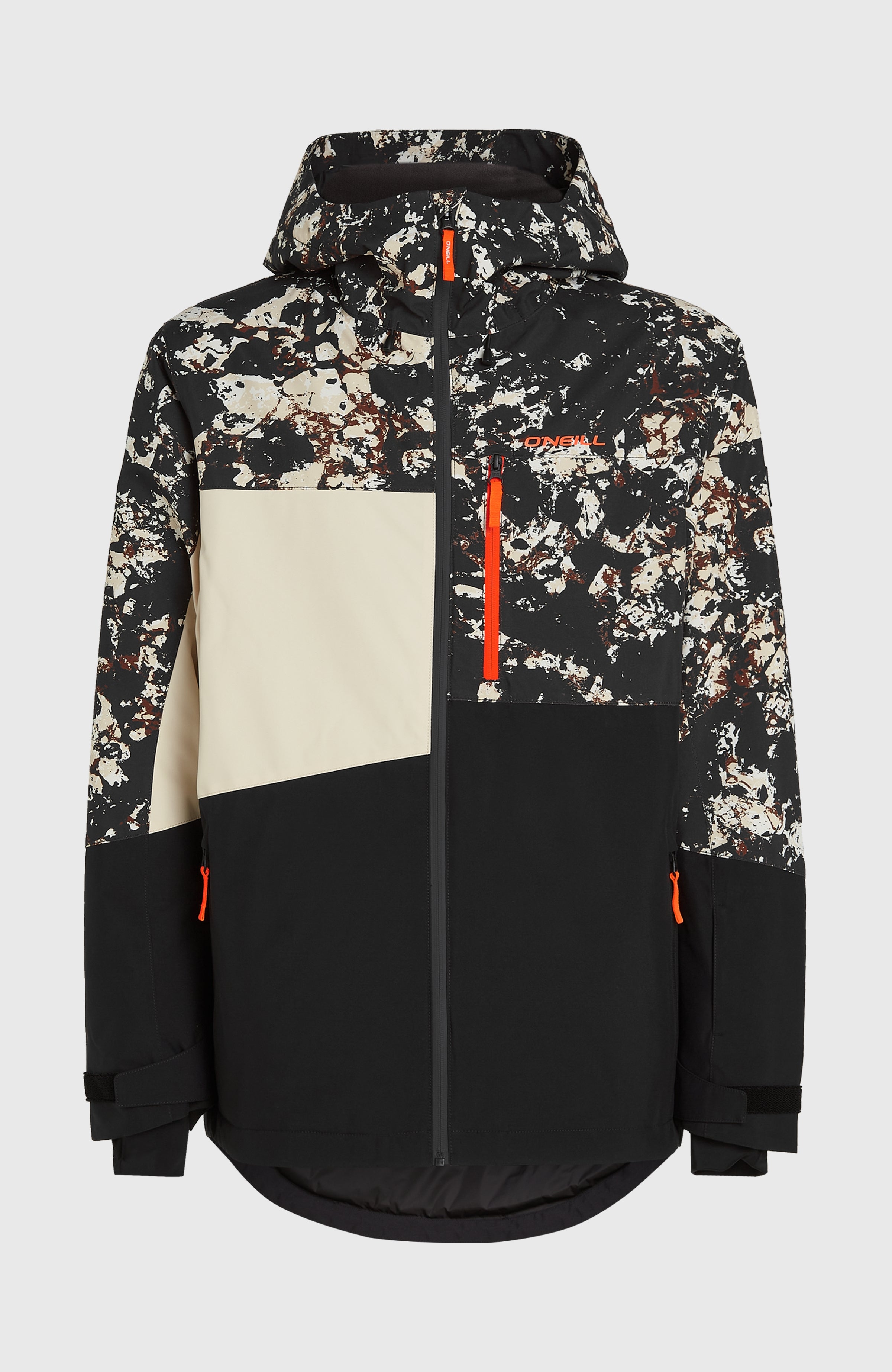 FWC'Cruz Triple Snow Jacket Black/Beige Quarry