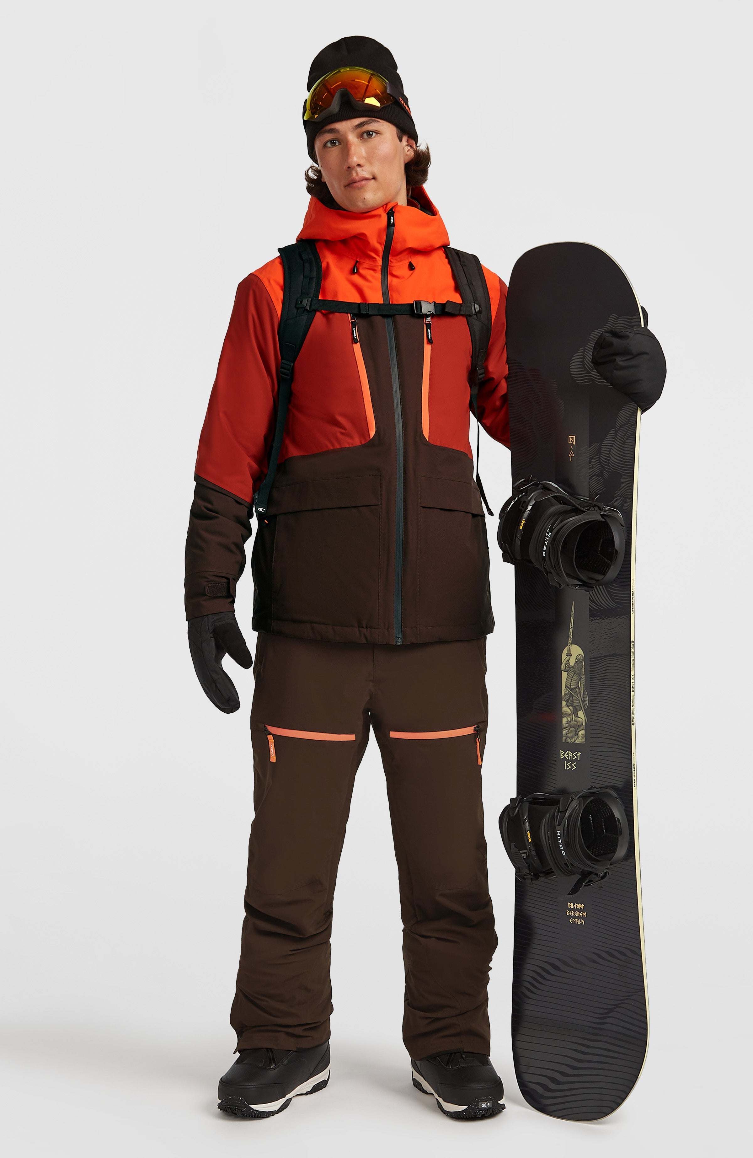 FWC’Peak Fire Snow Jacket Flame Colour Block