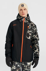FWC'Cruz Block Snow Jacket Black/Beige Quarry