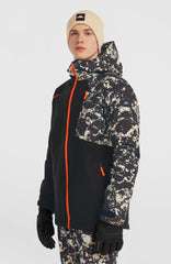 FWC'Cruz Block Snow Jacket Black/Beige Quarry