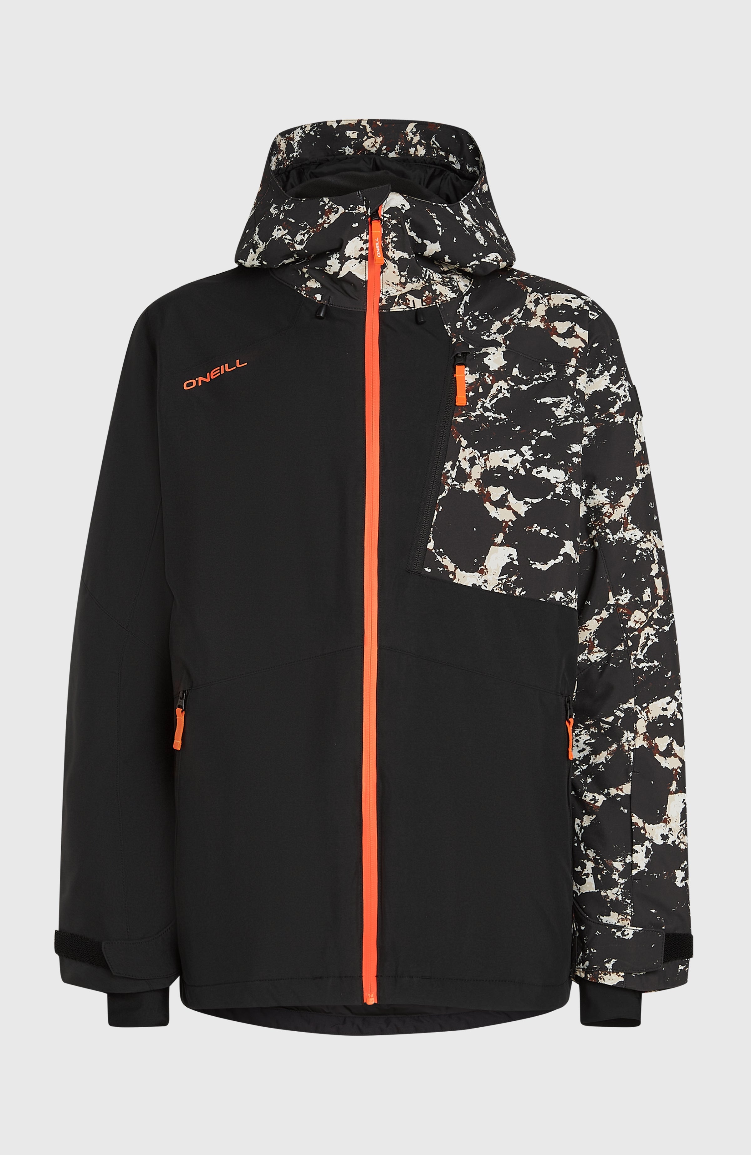 FWC'Cruz Block Snow Jacket Black/Beige Quarry