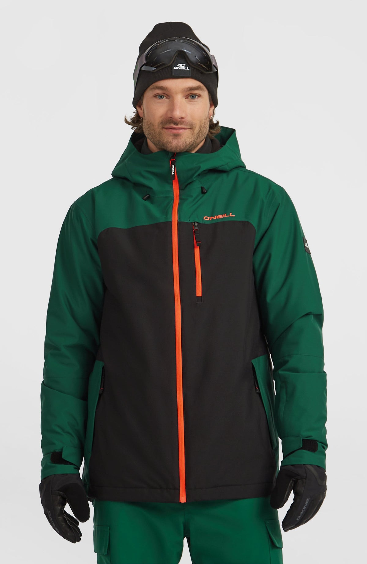 FWC'Cruz Duo Snow Jacket Emerald Envy Colour Block
