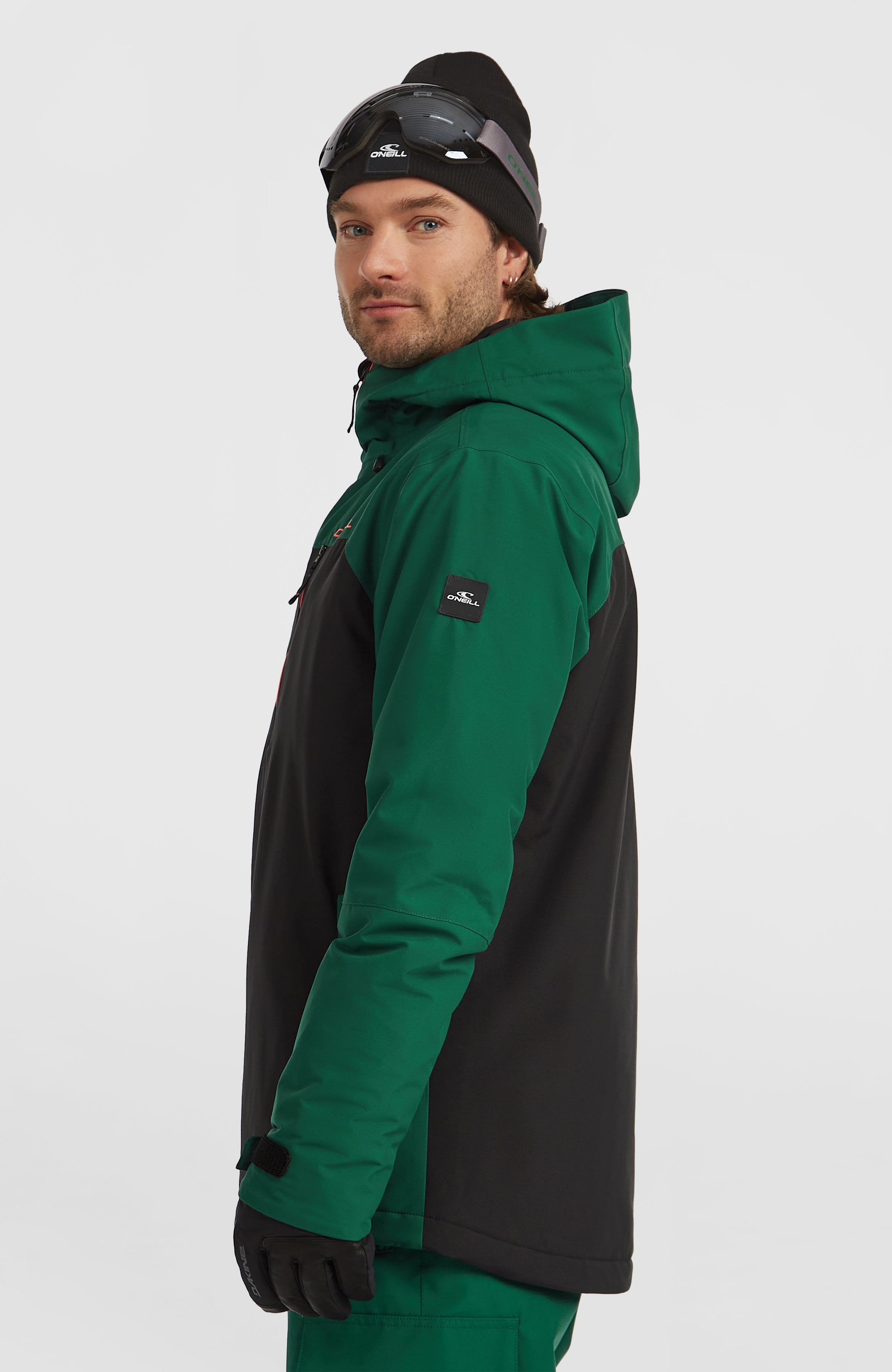 FWC'Cruz Duo Snow Jacket Emerald Envy Colour Block