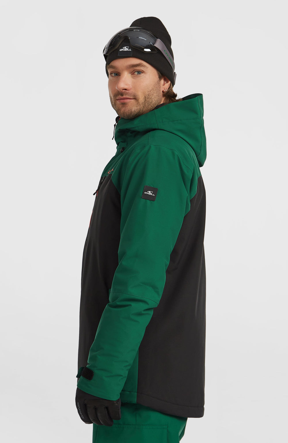 FWC'Cruz Duo Snow Jacket Emerald Envy Colour Block