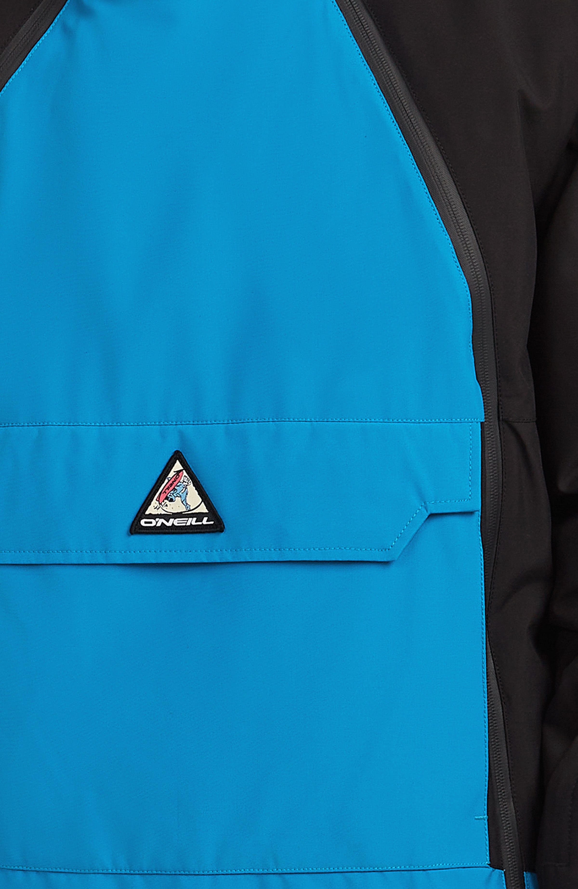 FWC'Play Asymmetric Snow Jacket Ocean Melody Colour Block