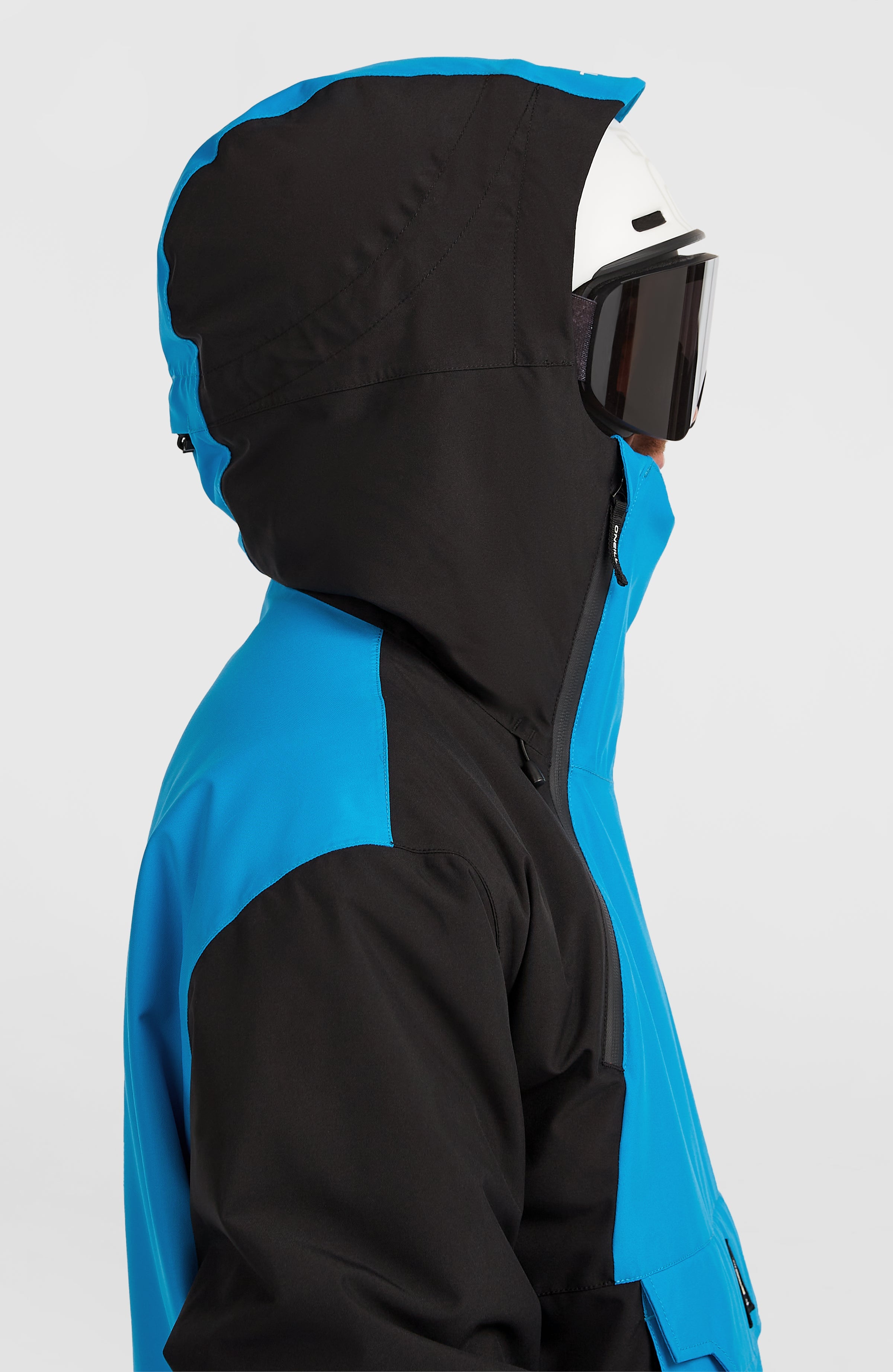 FWC'Play Asymmetric Snow Jacket Ocean Melody Colour Block