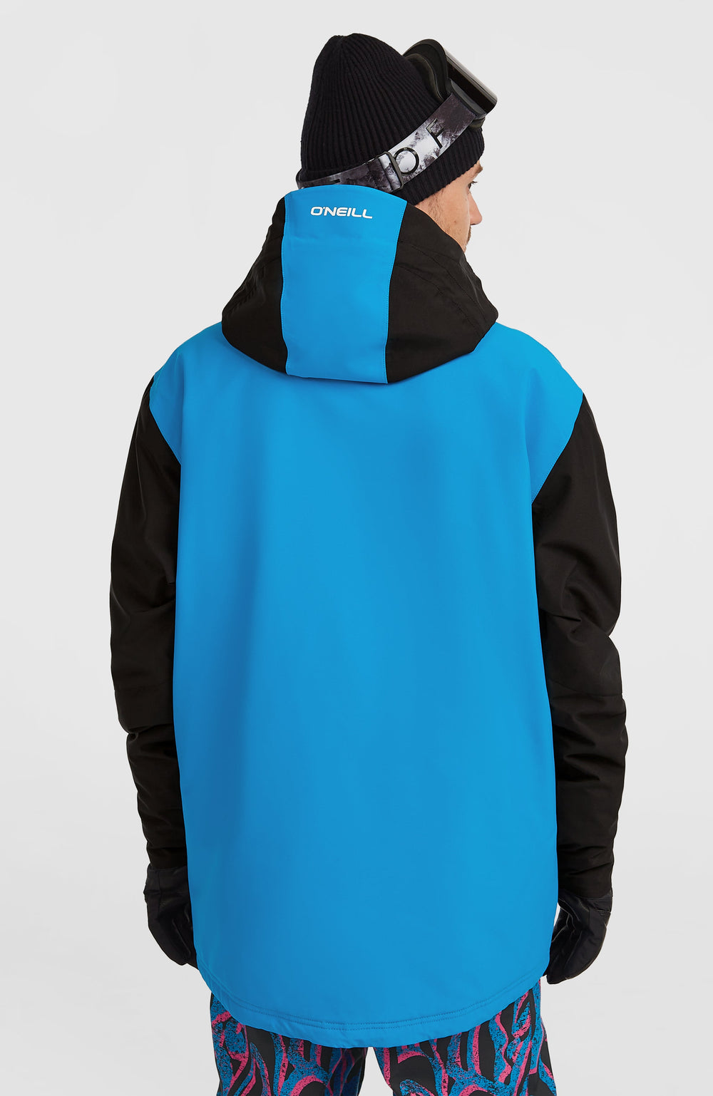 FWC'Play Asymmetric Snow Jacket Ocean Melody Colour Block