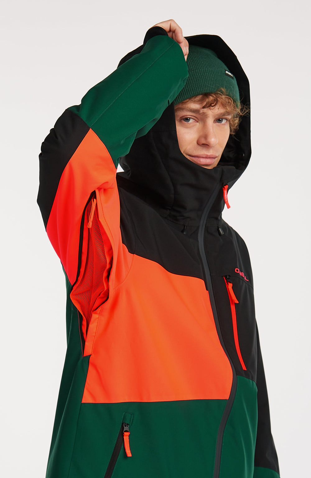 FWC'Cruz Triple Snow Jacket Black Out Colour Block