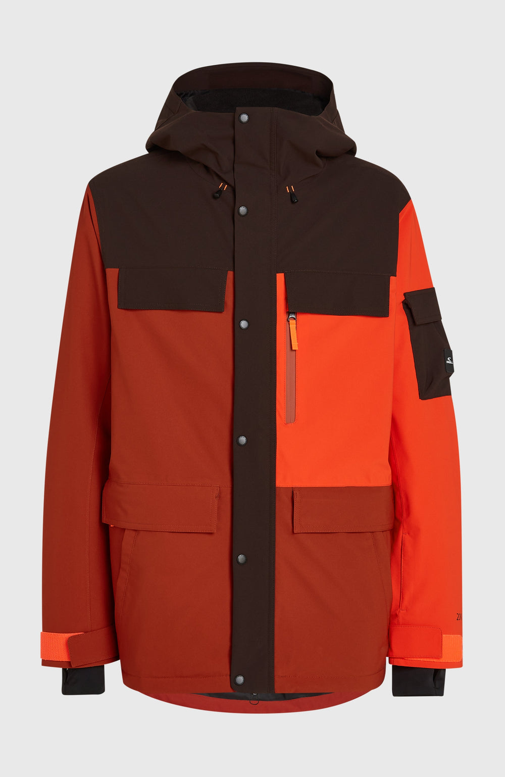 FWC'Peak Pro Snow Jacket Bonfire Colour Block