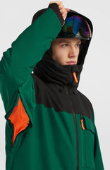 FWC'Peak Snow Jacket Emerald Envy Colour Block