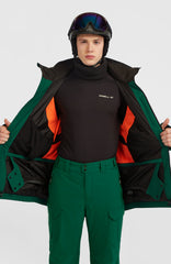 FWC'Peak Snow Jacket Emerald Envy Colour Block