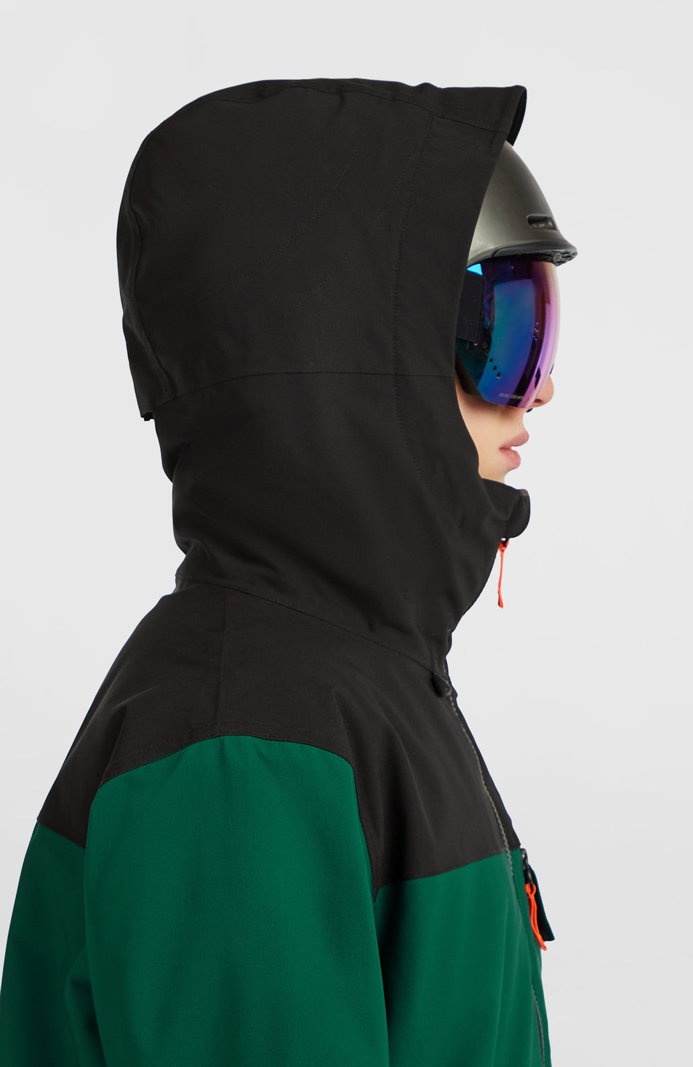 FWC'Peak Snow Jacket Emerald Envy Colour Block