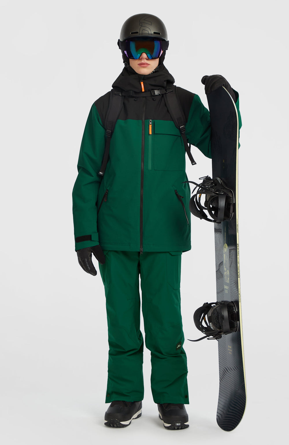 FWC'Peak Snow Jacket Emerald Envy Colour Block
